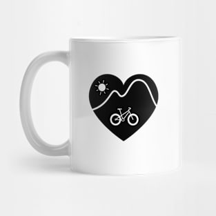 Love: bike Mug